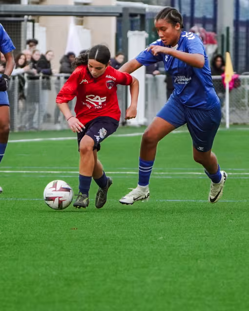 joueuse en match