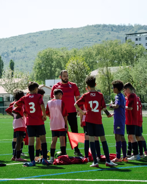 Joueurs rassemblés