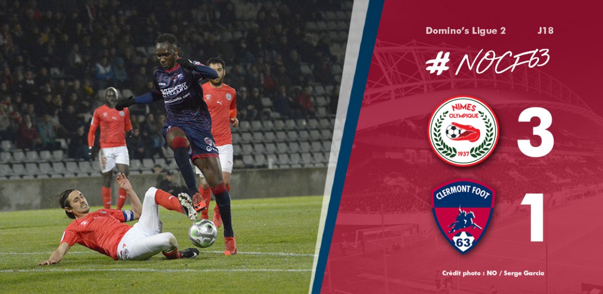 Nîmes Clermont 31 CLERMONT FOOT 63