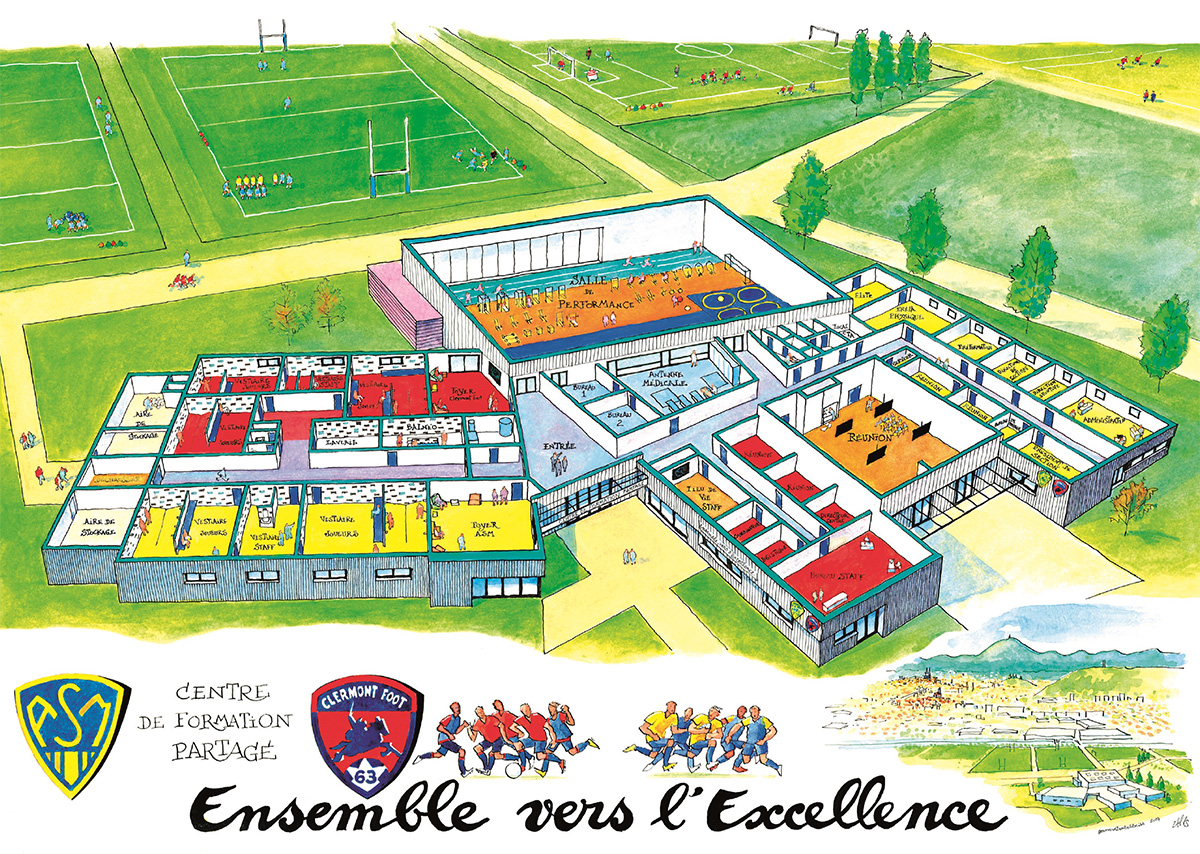 Recrutement Centre de Formation Clermont Foot