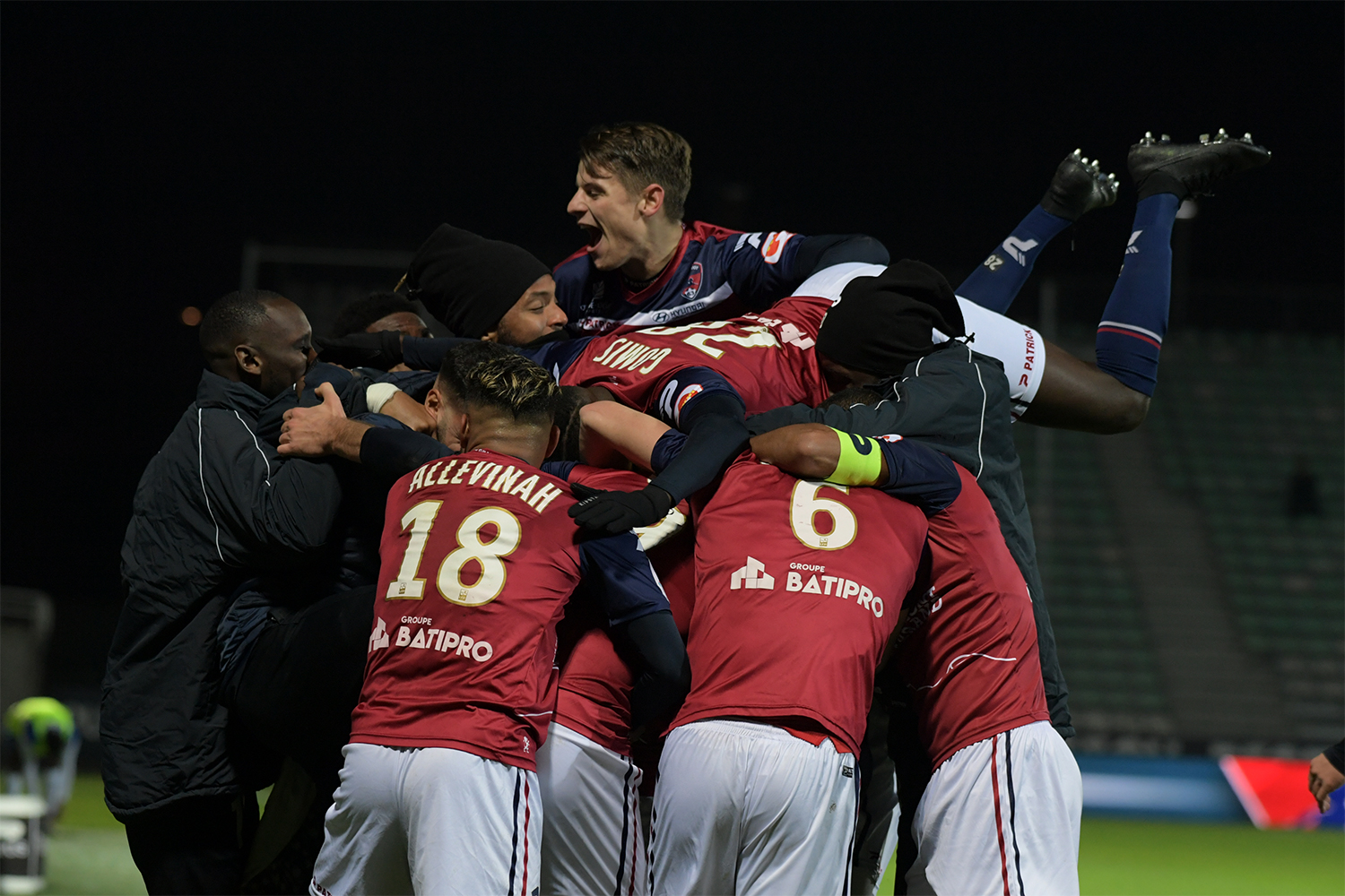 Clermont – Troyes : l&rsquo;album photos