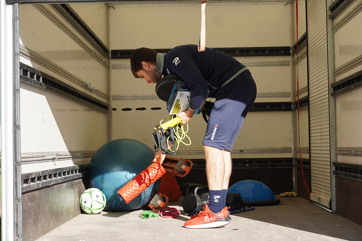 La reprise individuelle des pros en images