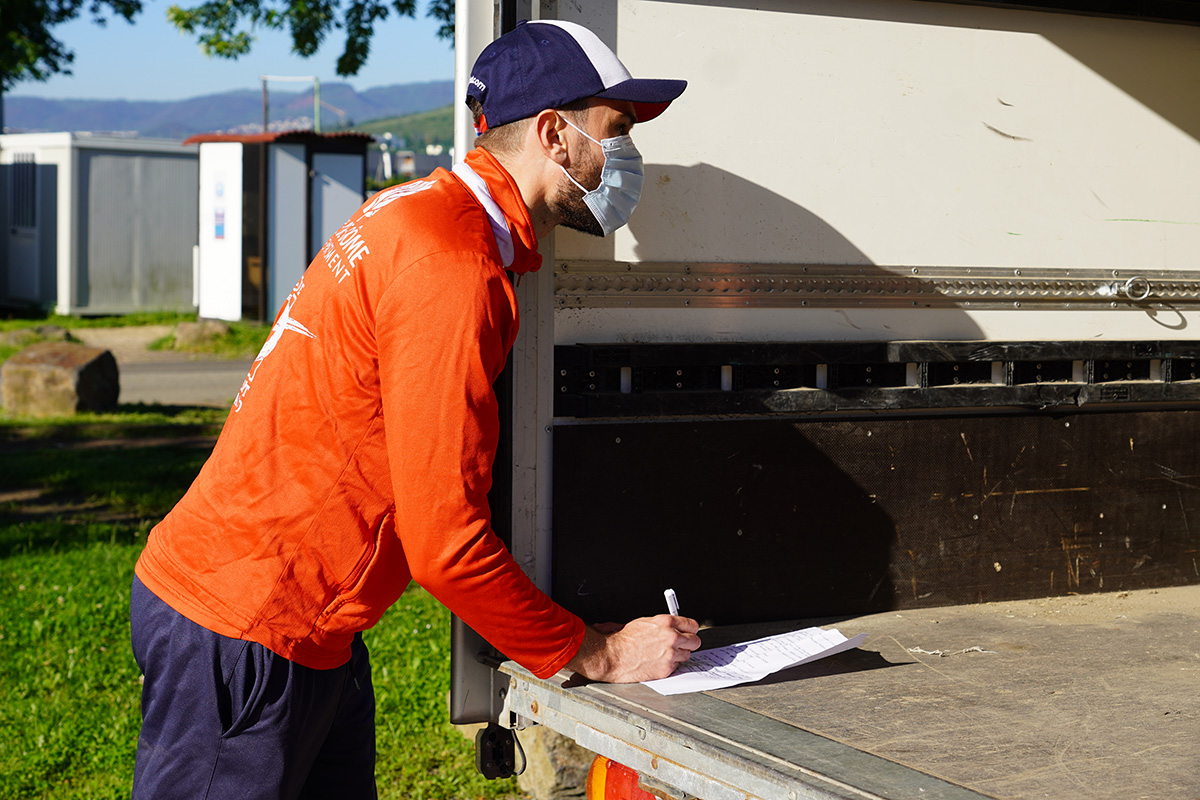 La reprise individuelle des pros en images