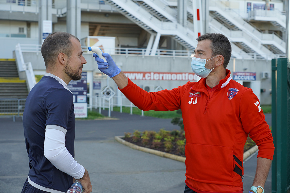 La reprise individuelle des pros en images