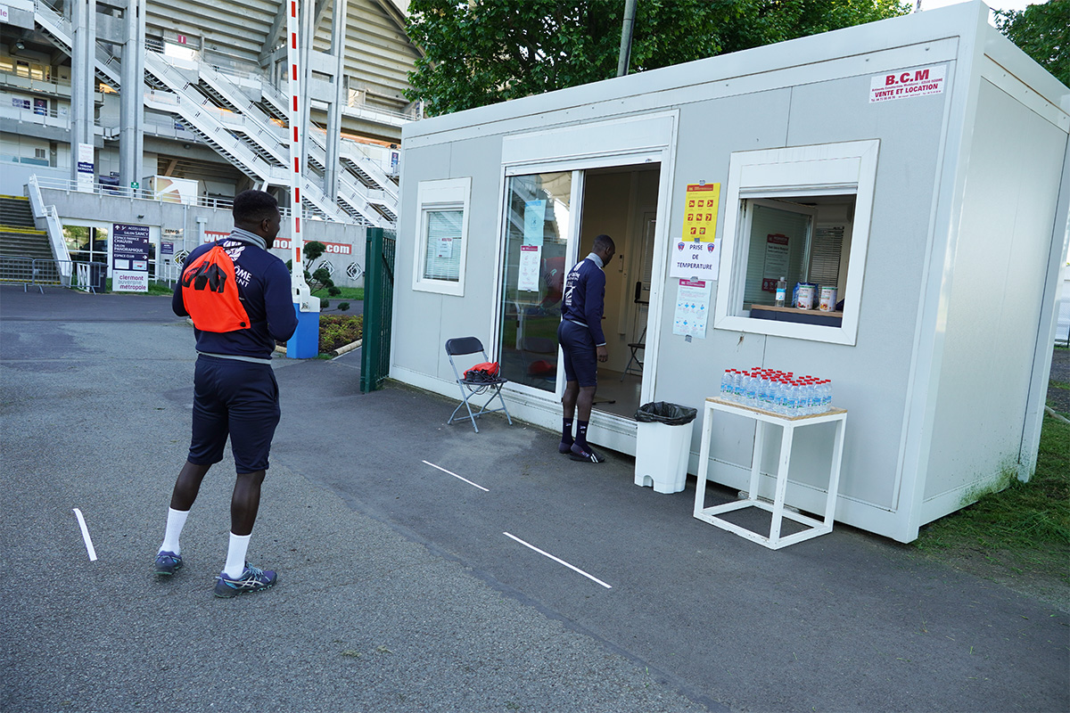 La reprise individuelle des pros en images