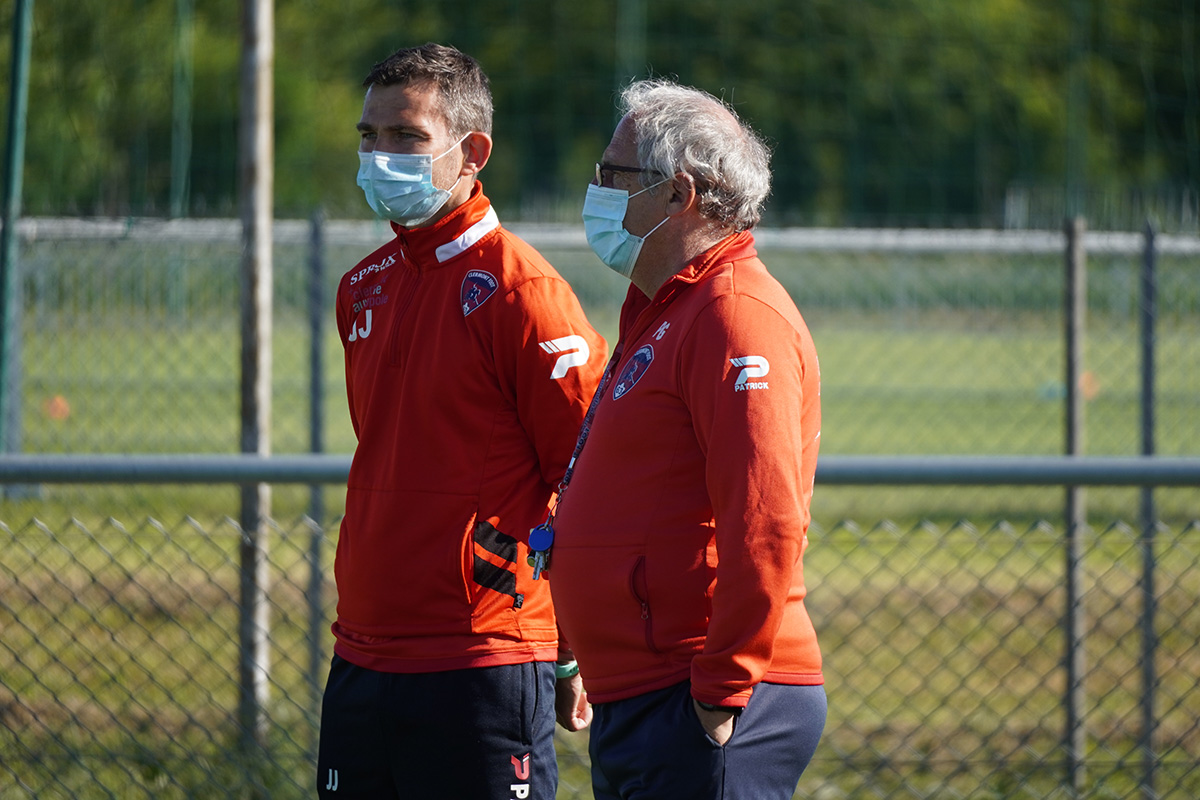 La reprise individuelle des pros en images