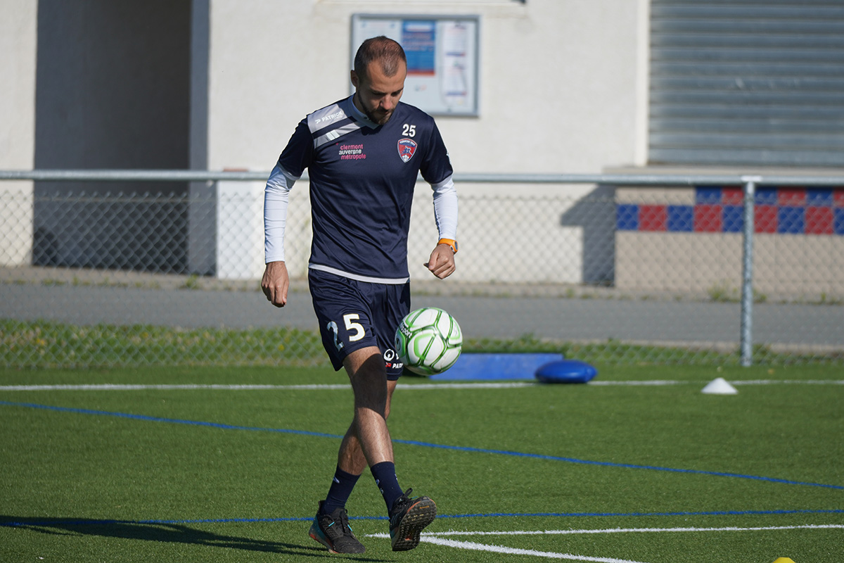 La reprise individuelle des pros en images