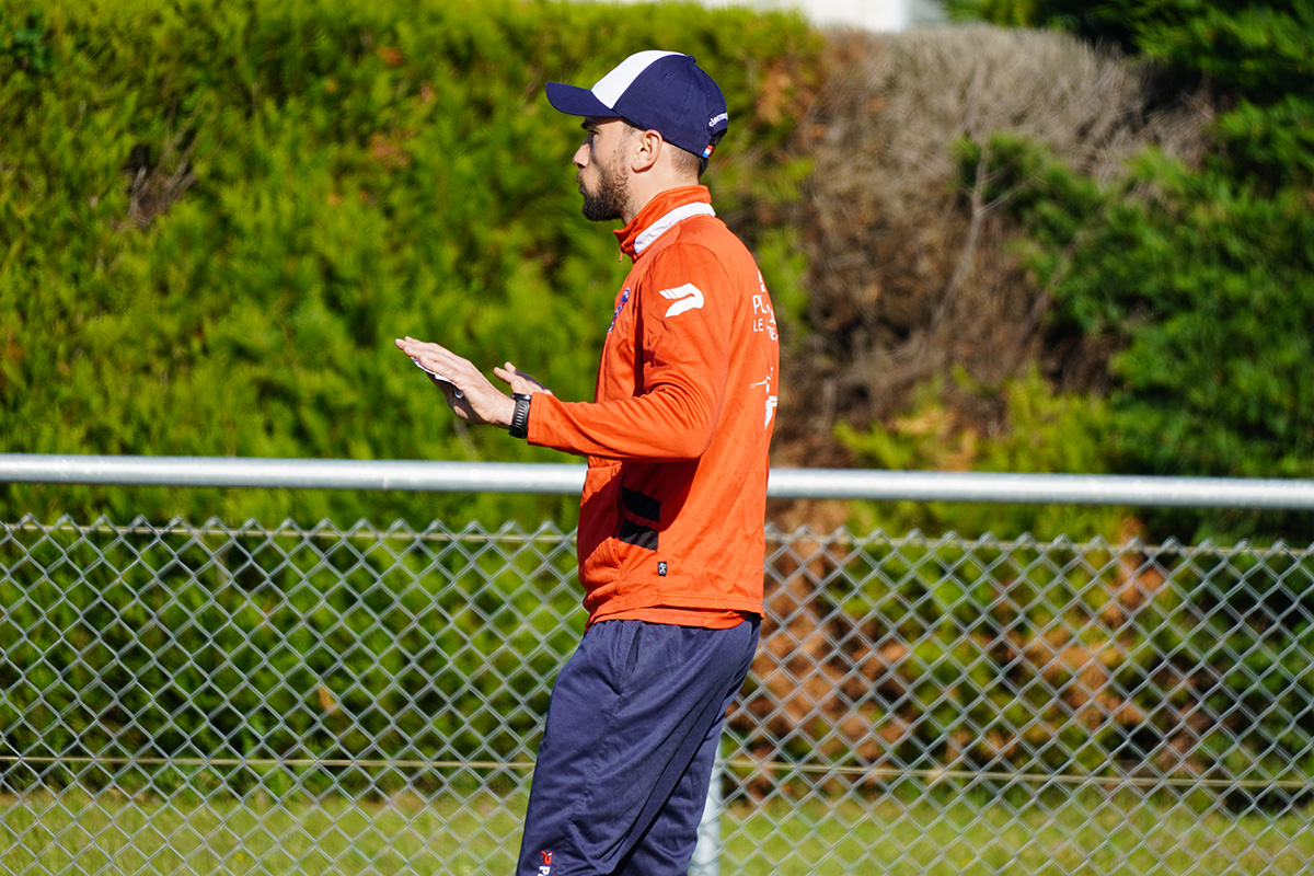 La reprise individuelle des pros en images