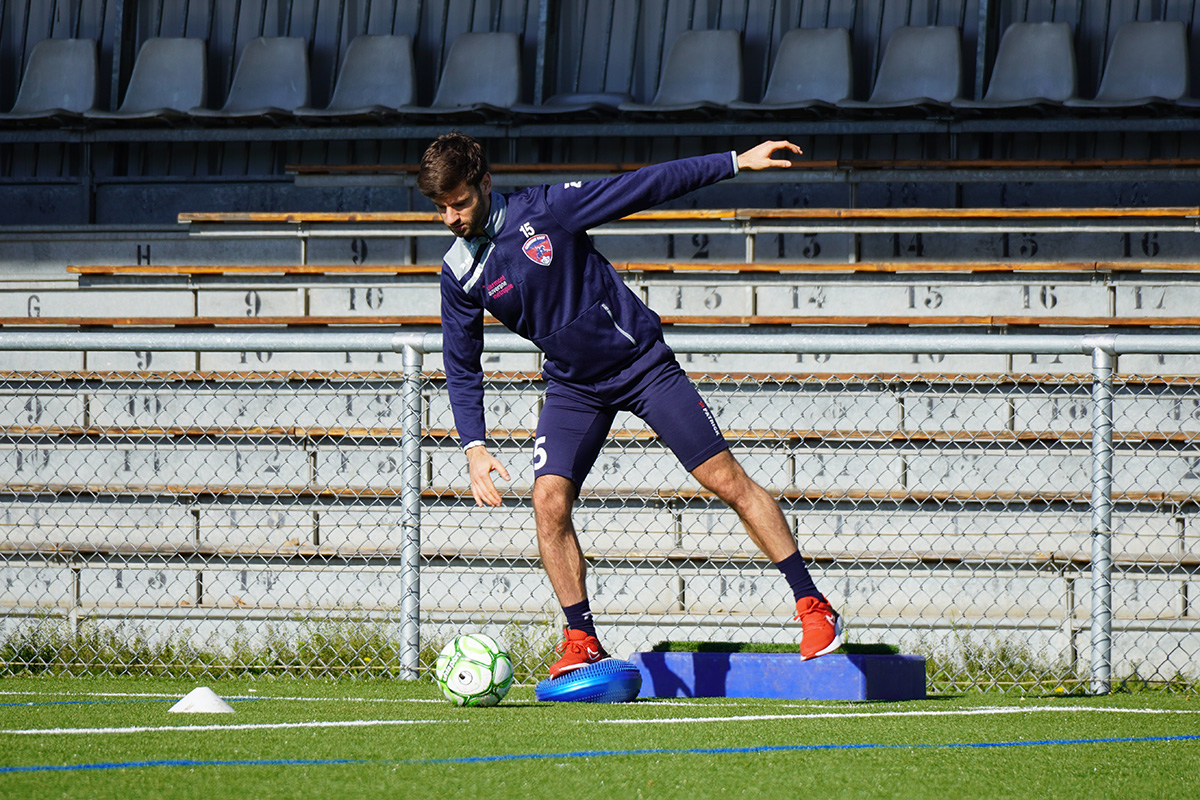 La reprise individuelle des pros en images