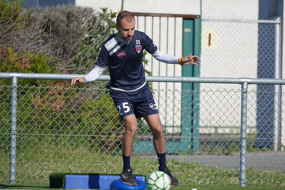 La reprise individuelle des pros en images