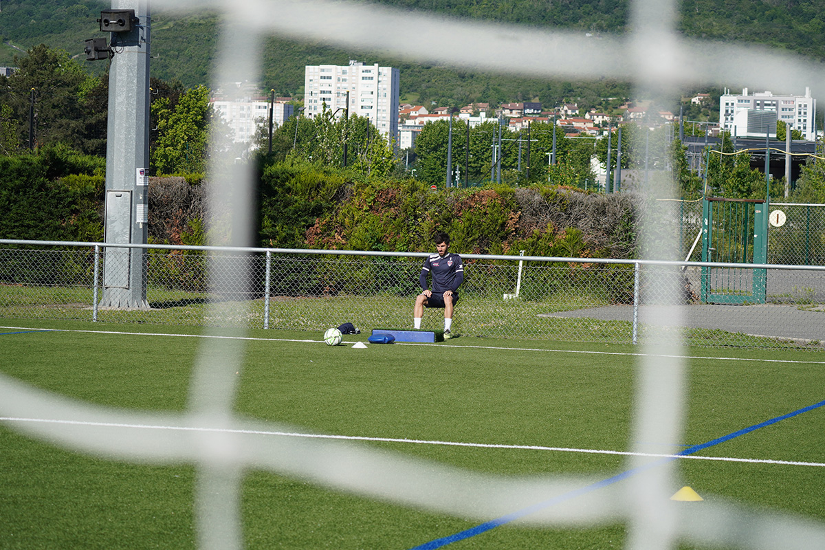 La reprise individuelle des pros en images