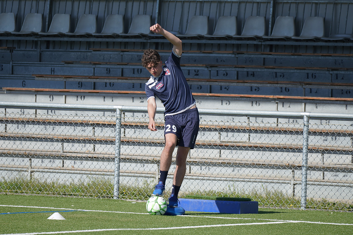 La reprise individuelle des pros en images