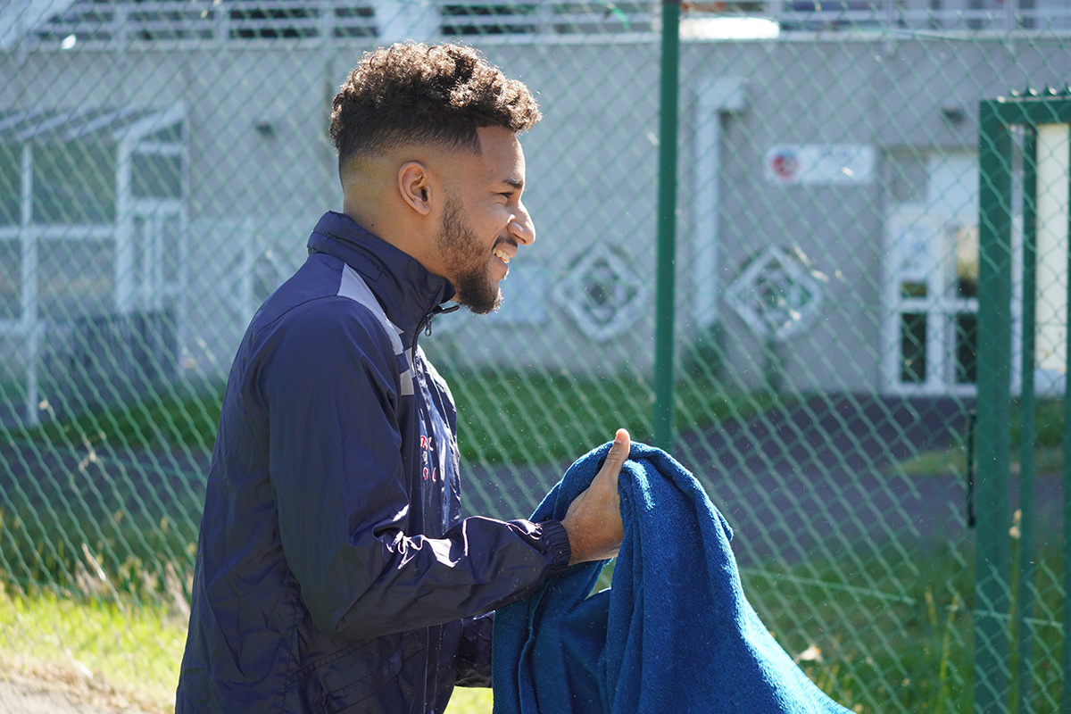 La reprise individuelle des pros en images