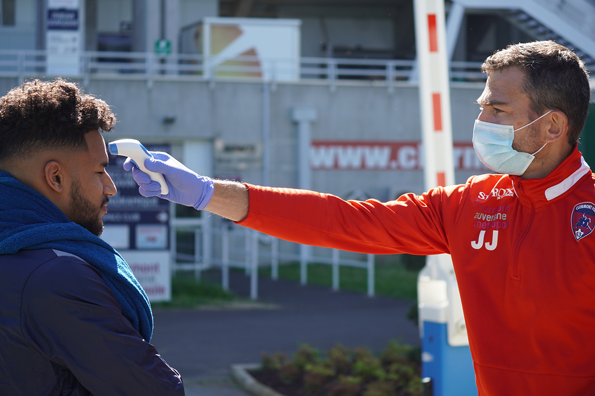 La reprise individuelle des pros en images