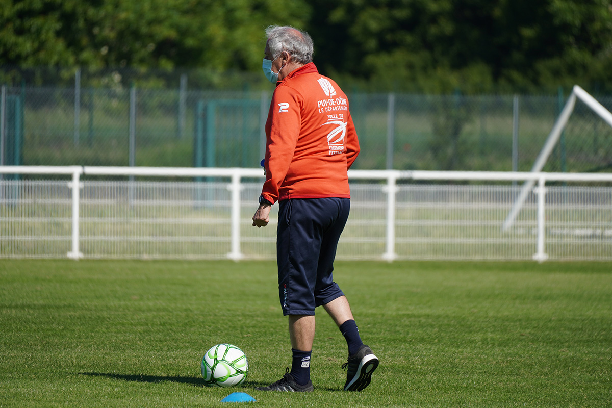 La reprise individuelle des pros en images