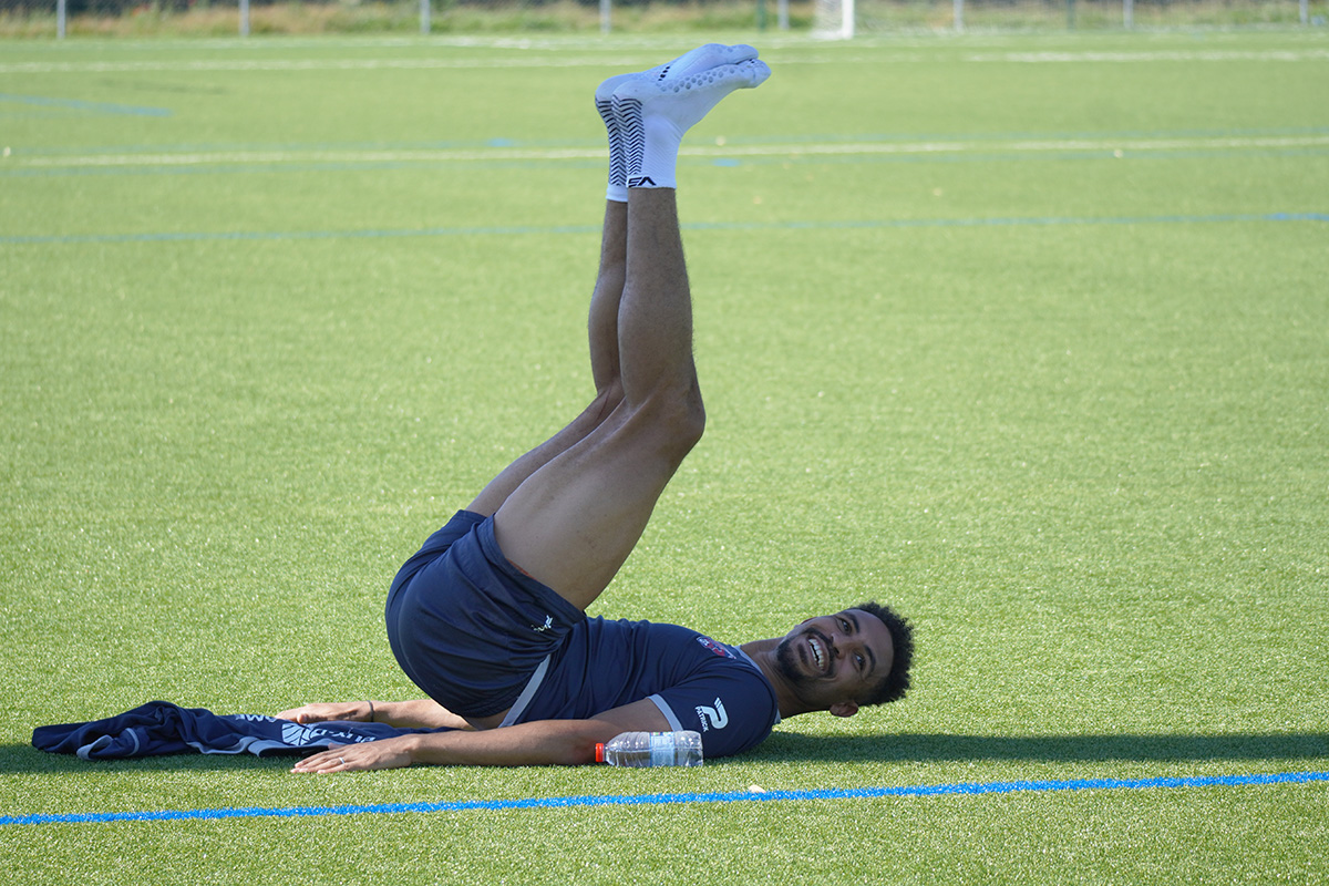 La reprise individuelle des pros en images