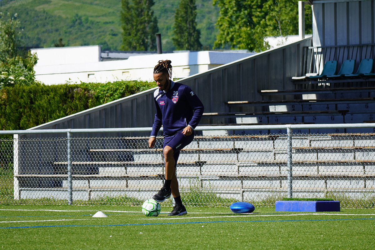 La reprise individuelle des pros en images