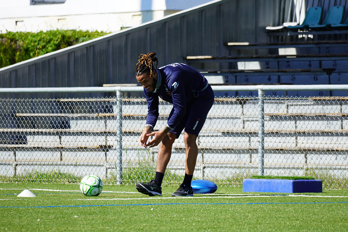 La reprise individuelle des pros en images