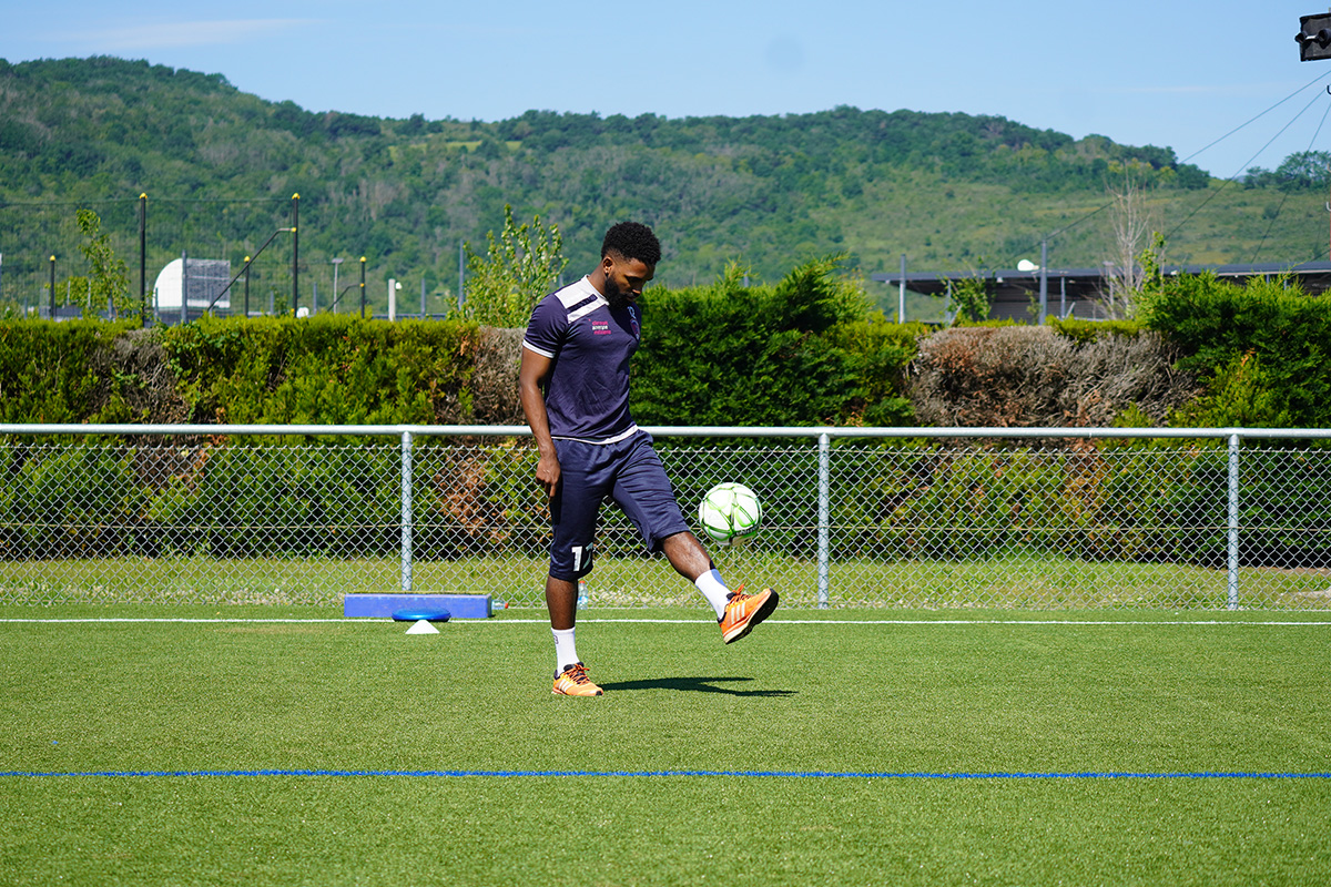 La reprise individuelle des pros en images