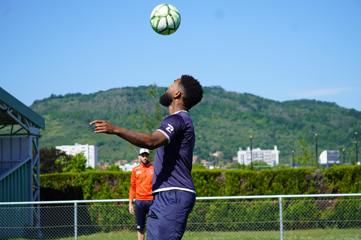 La reprise individuelle des pros en images