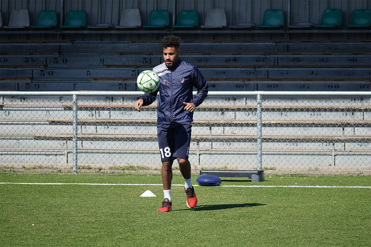 La reprise individuelle des pros en images