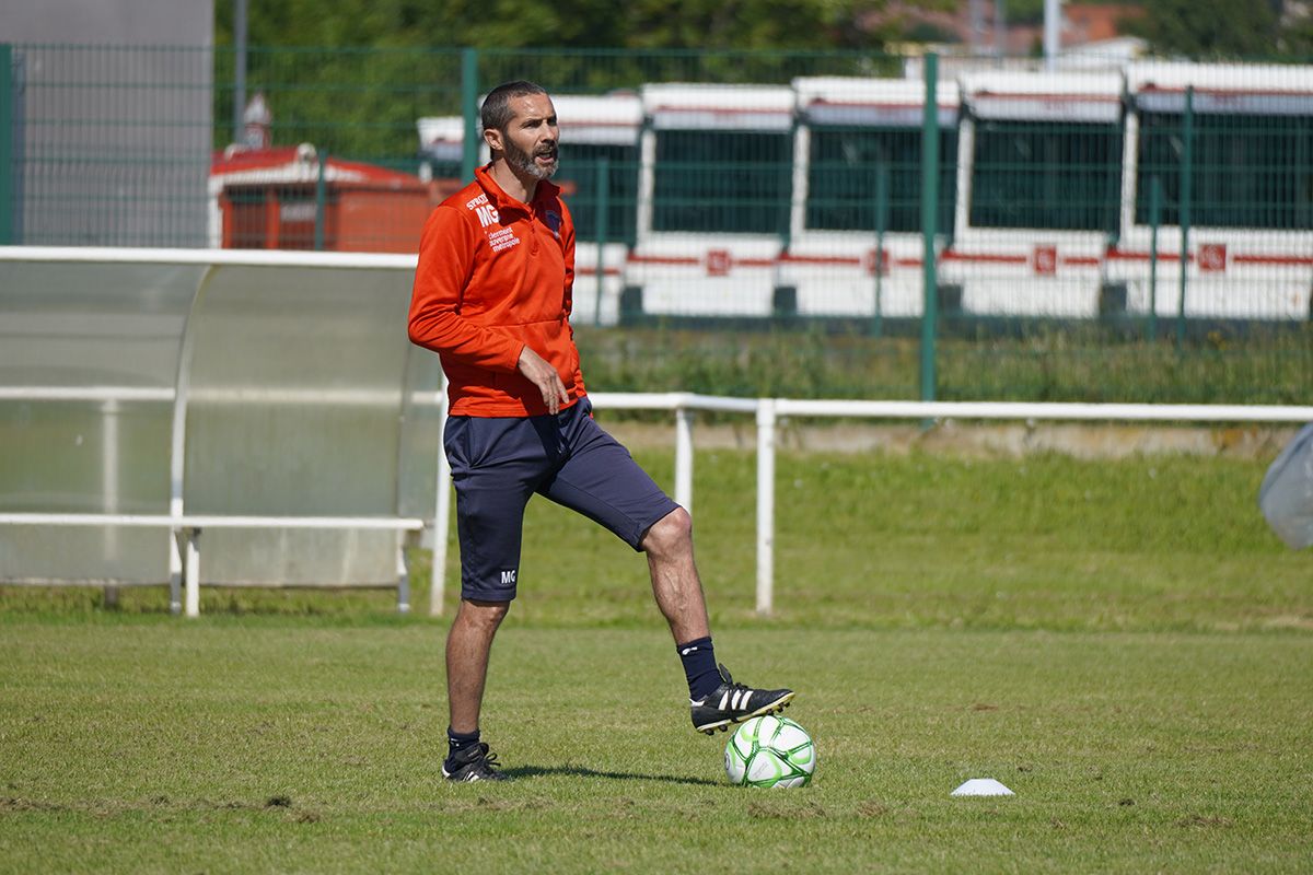 La reprise individuelle des pros en images