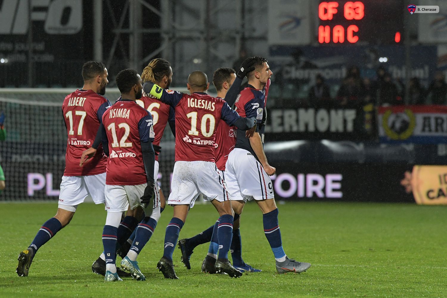 Clermont – Le Havre : l’album photos