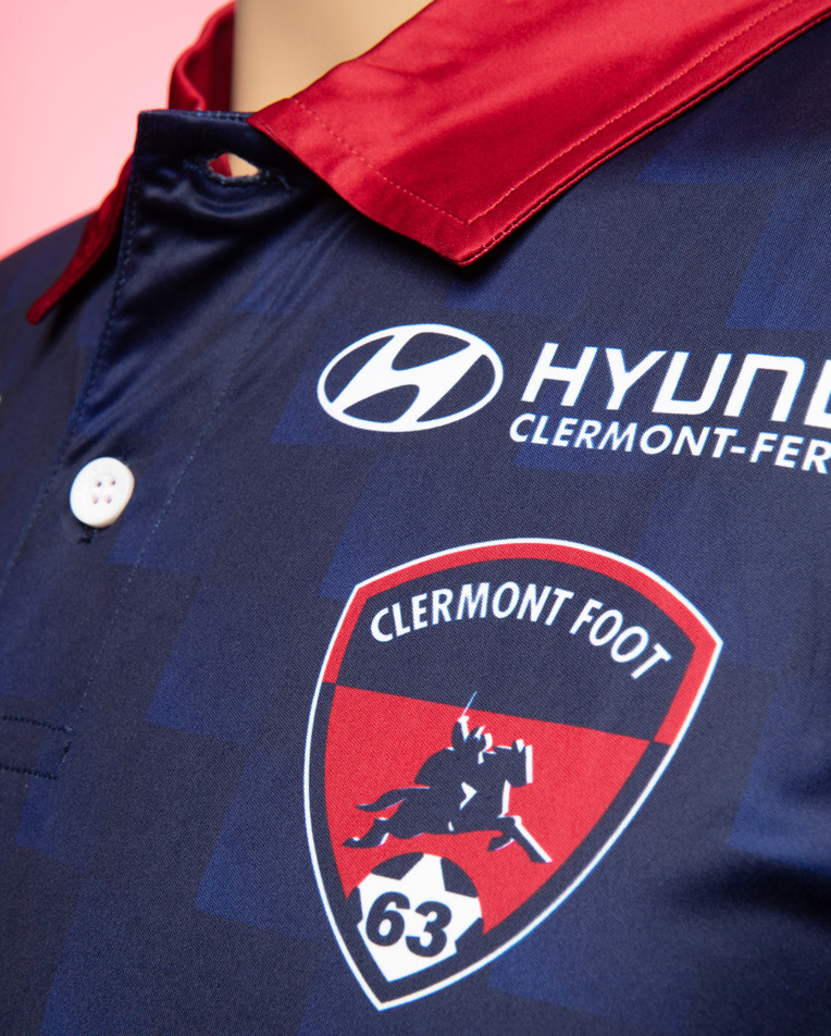 Maillot foot argentine domicile femme 2019 bleu blanc. Le Clermont Foot 63 fête ses 30 ans ! - Clermont Foot