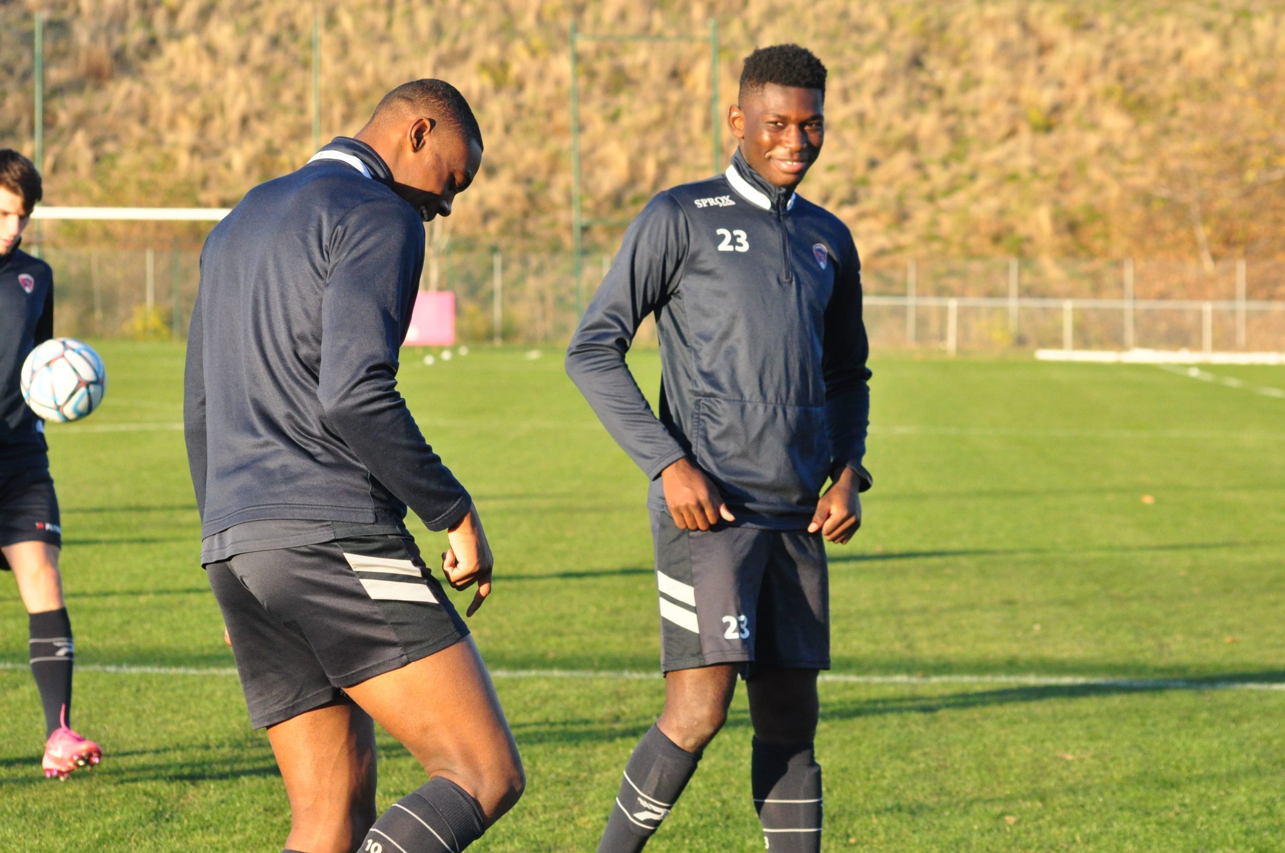 Centre de formation : la séance de jeudi en images