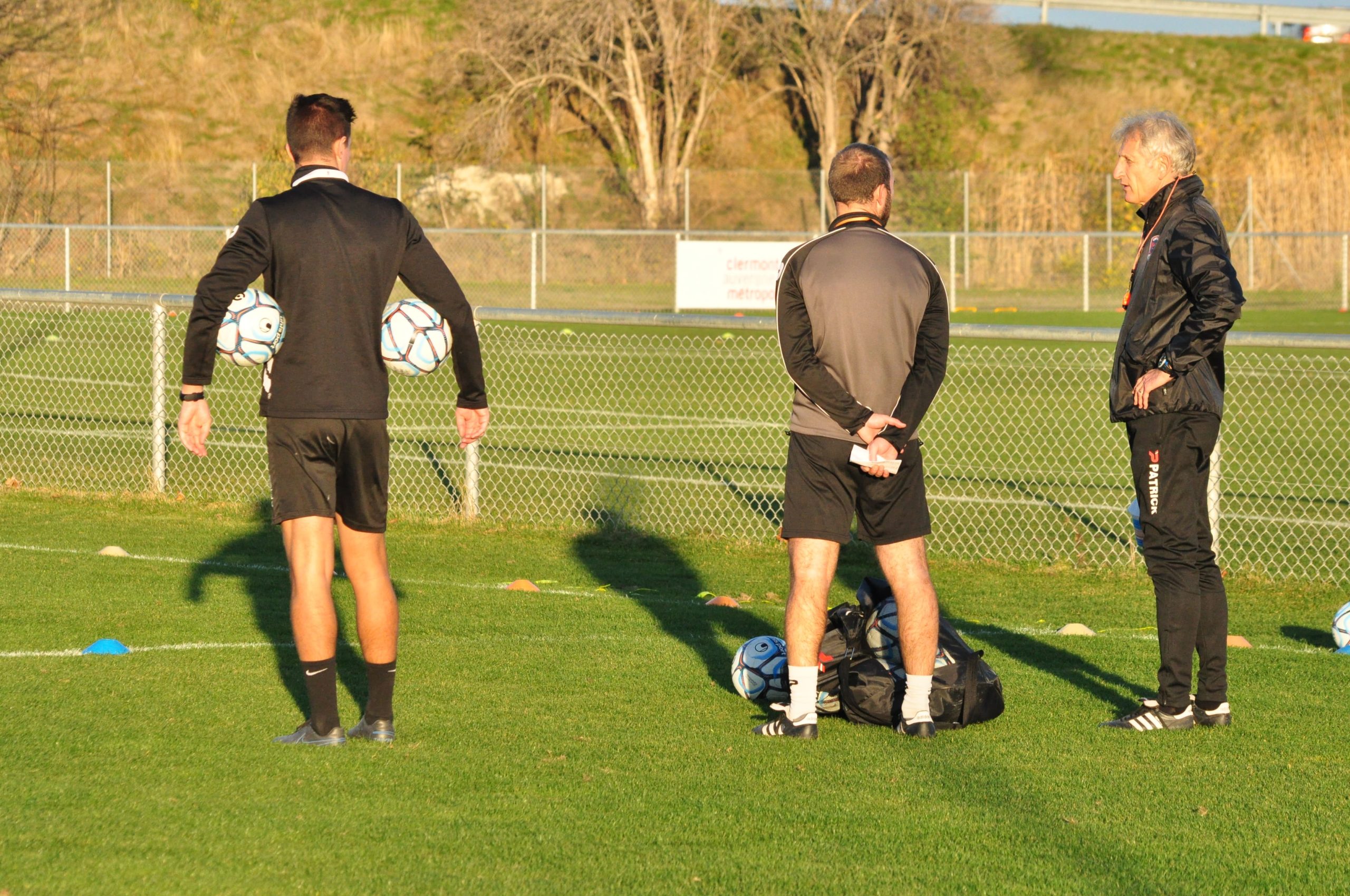 Centre de formation : la séance de jeudi en images