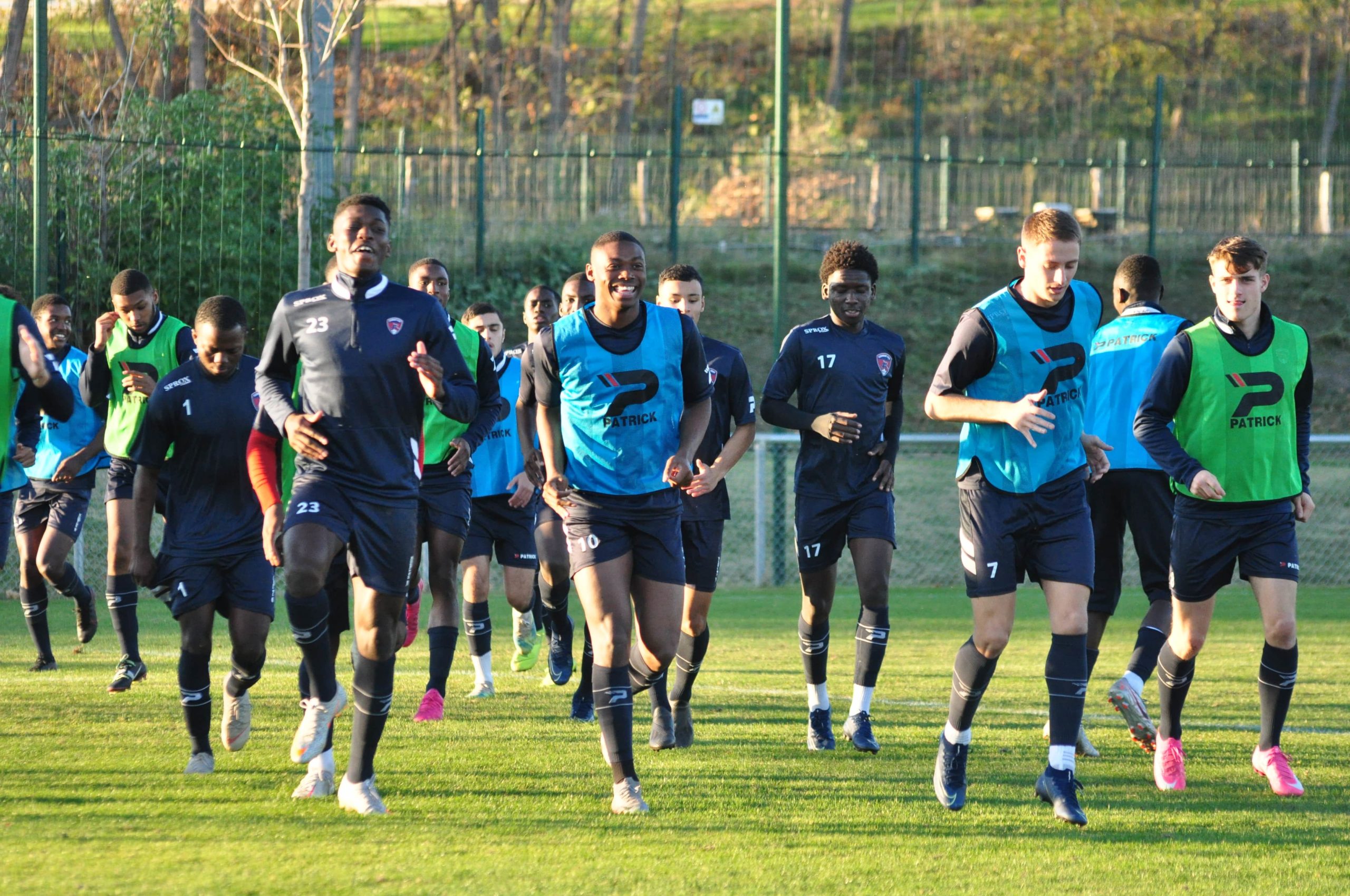 Centre de formation : la séance de jeudi en images