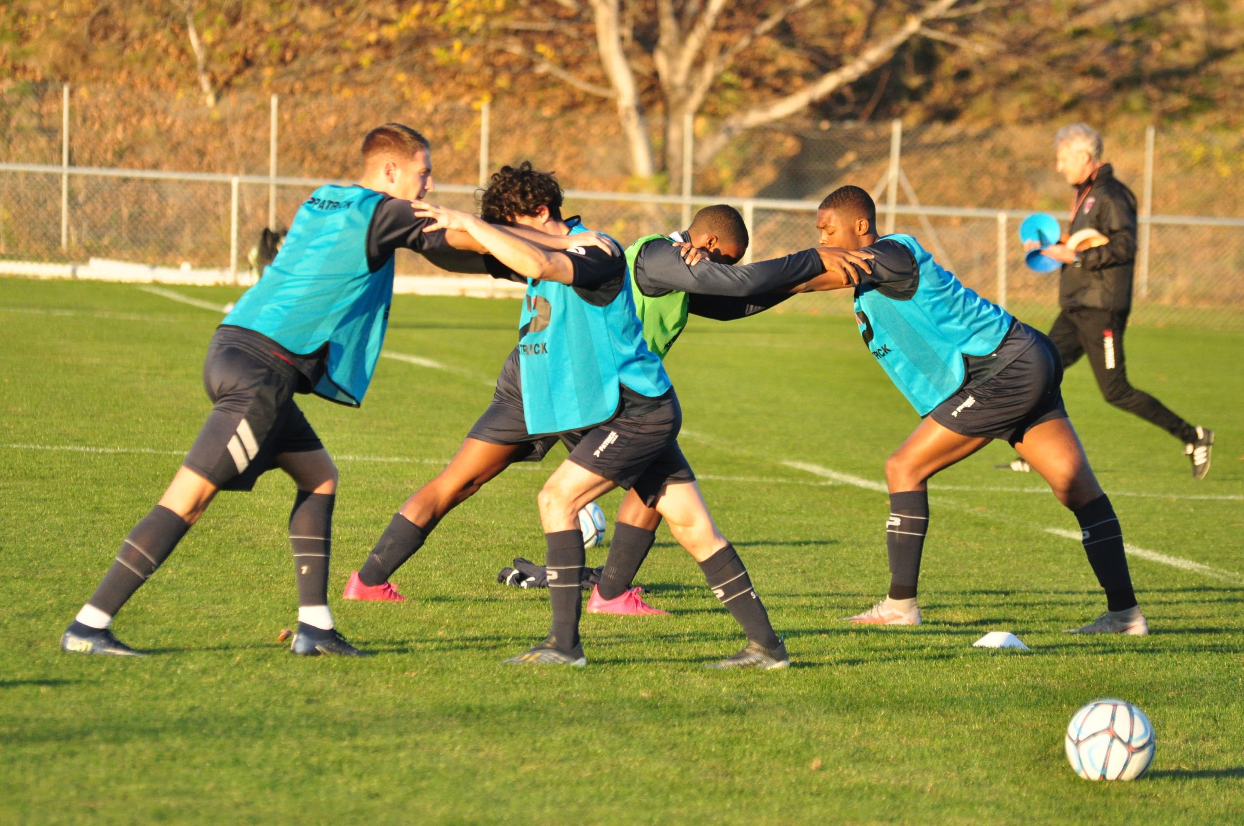 Centre de formation : la séance de jeudi en images