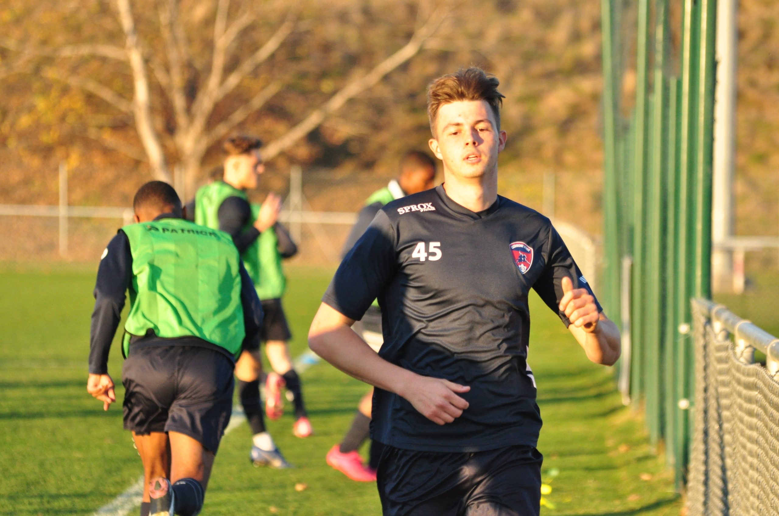 Centre de formation : la séance de jeudi en images