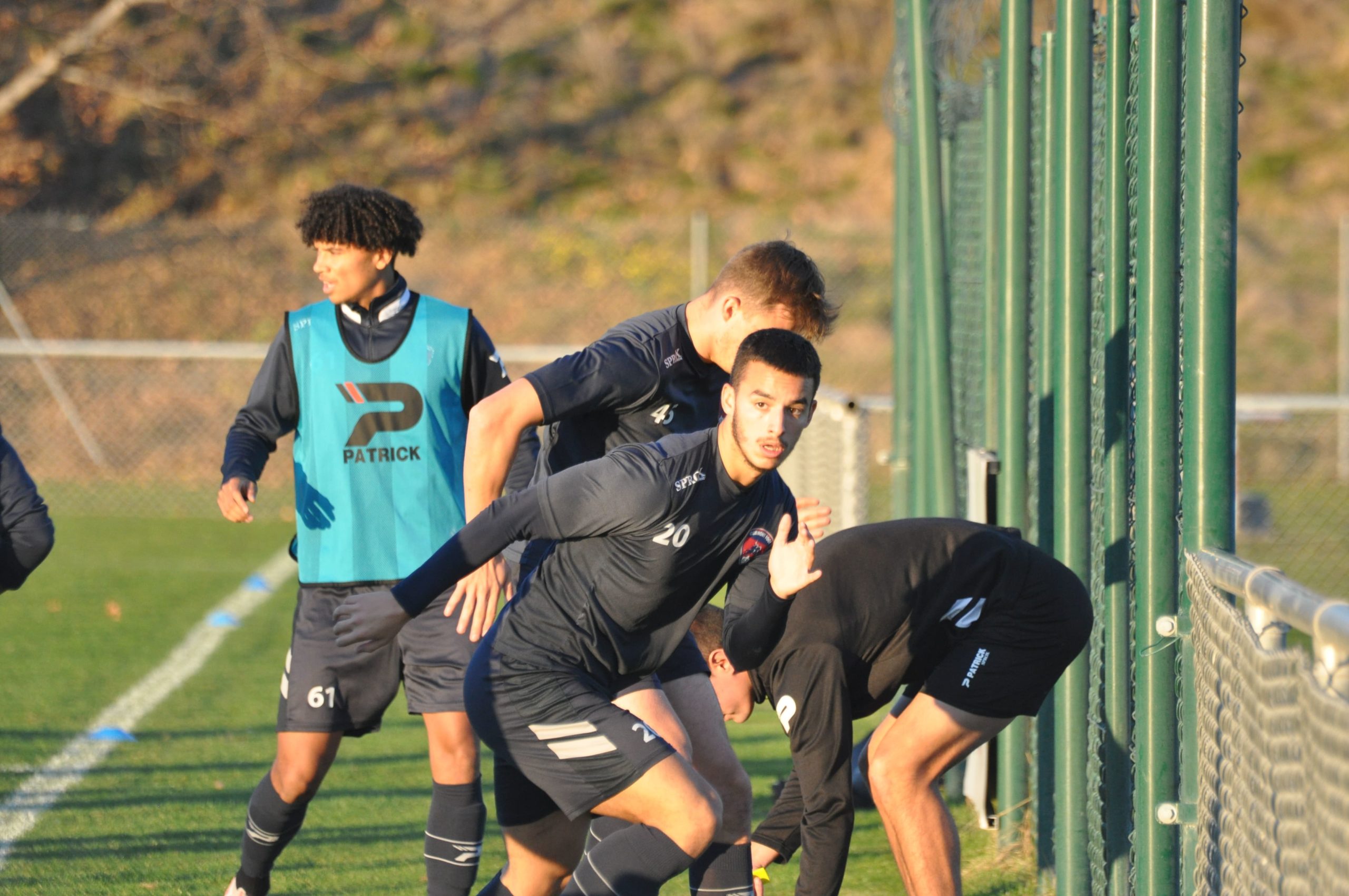 Centre de formation : la séance de jeudi en images