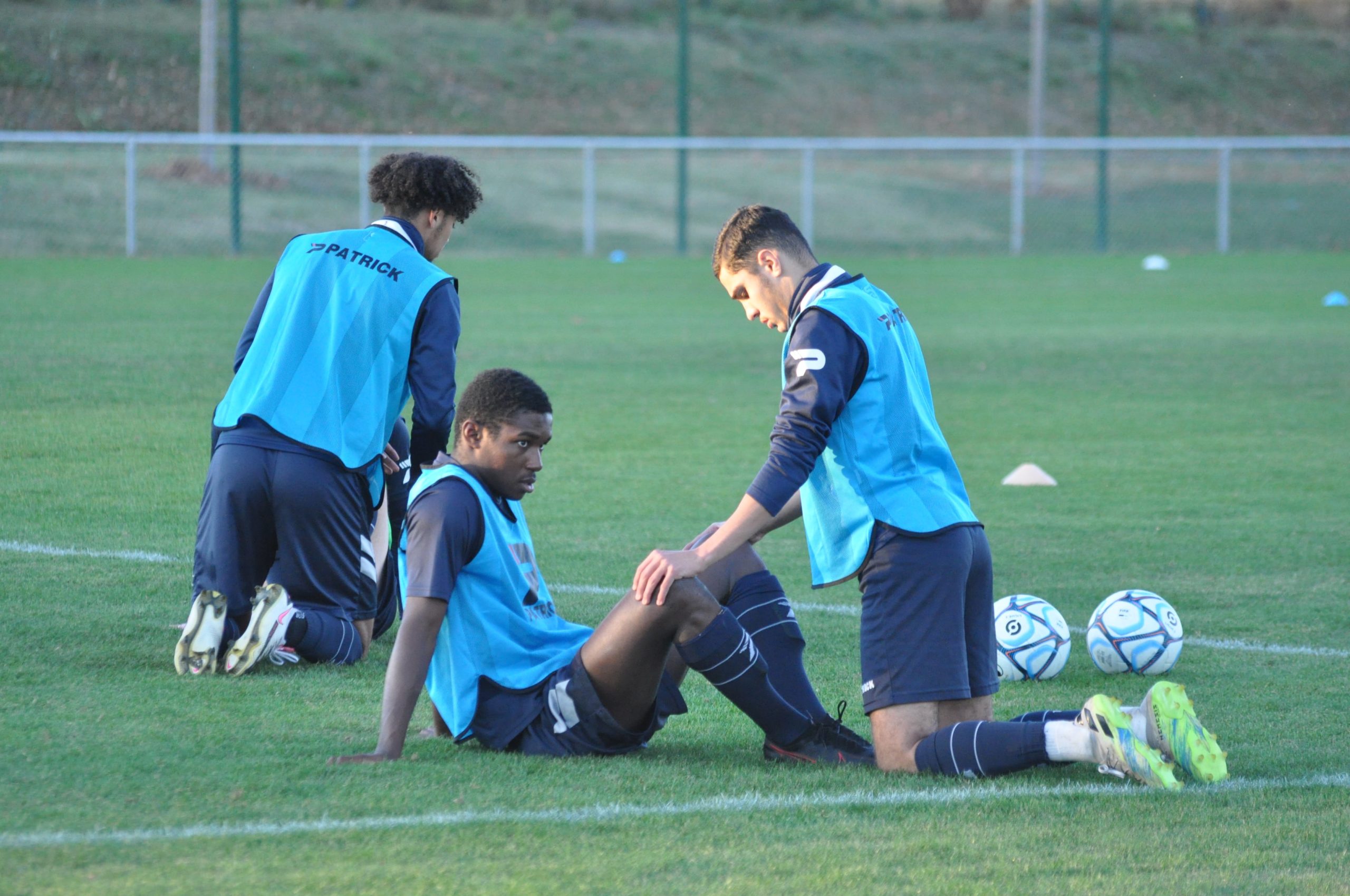 Centre de formation : la séance de jeudi en images