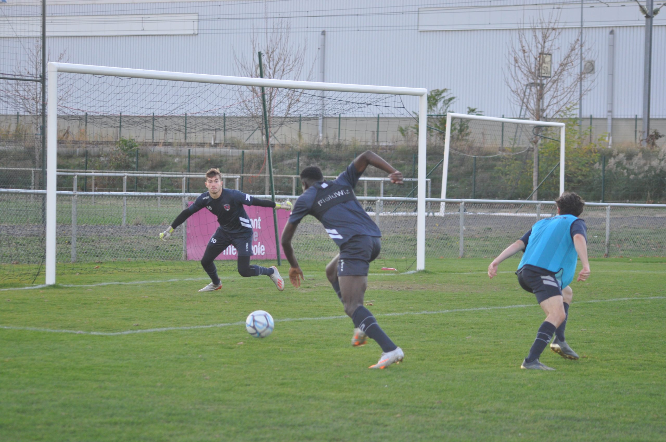 Centre de formation : la séance de jeudi en images