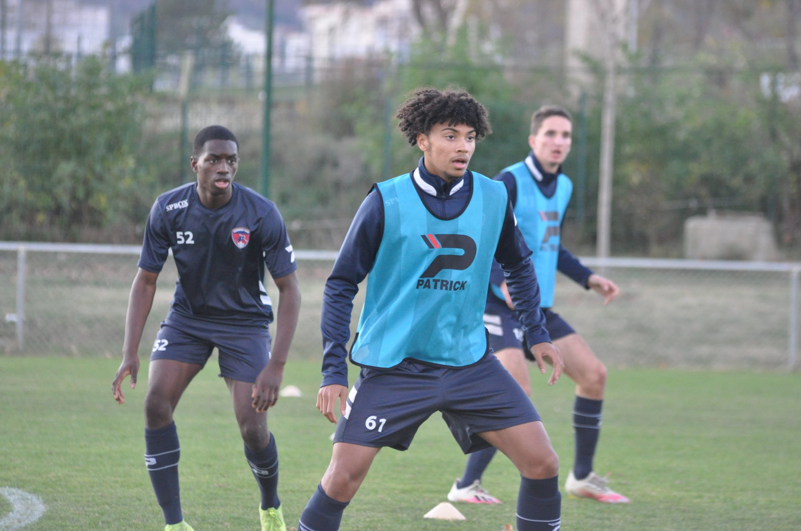Centre de formation : la séance de jeudi en images