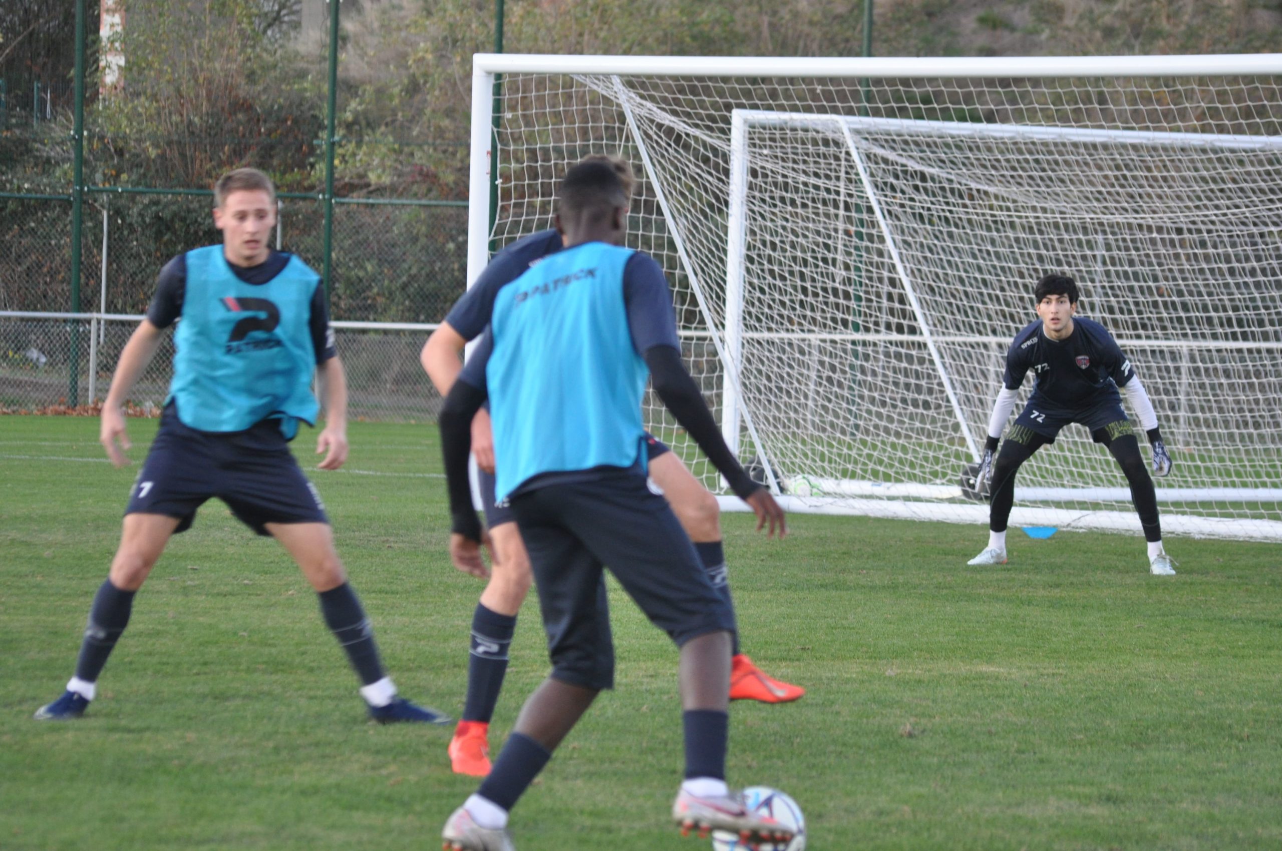Centre de formation : la séance de jeudi en images