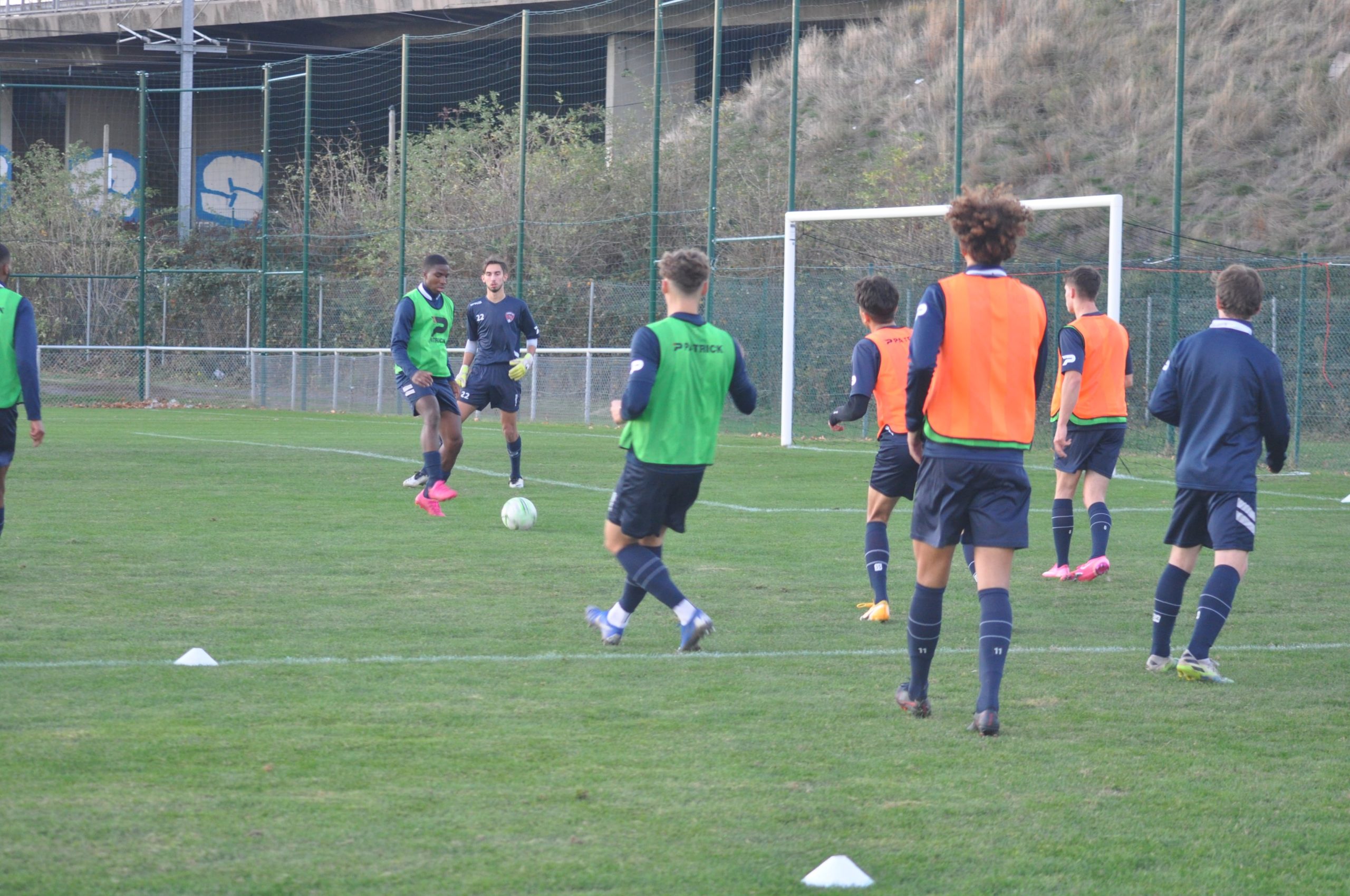 Centre de formation : la séance de jeudi en images