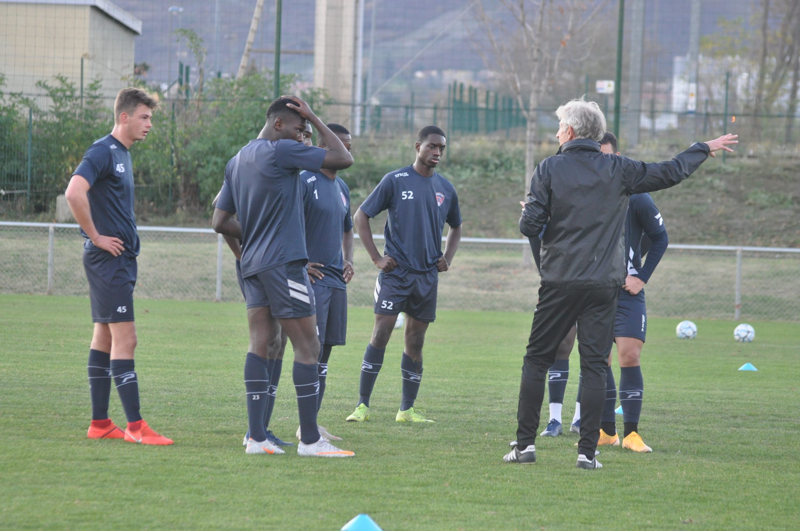 Centre de formation : la séance de jeudi en images