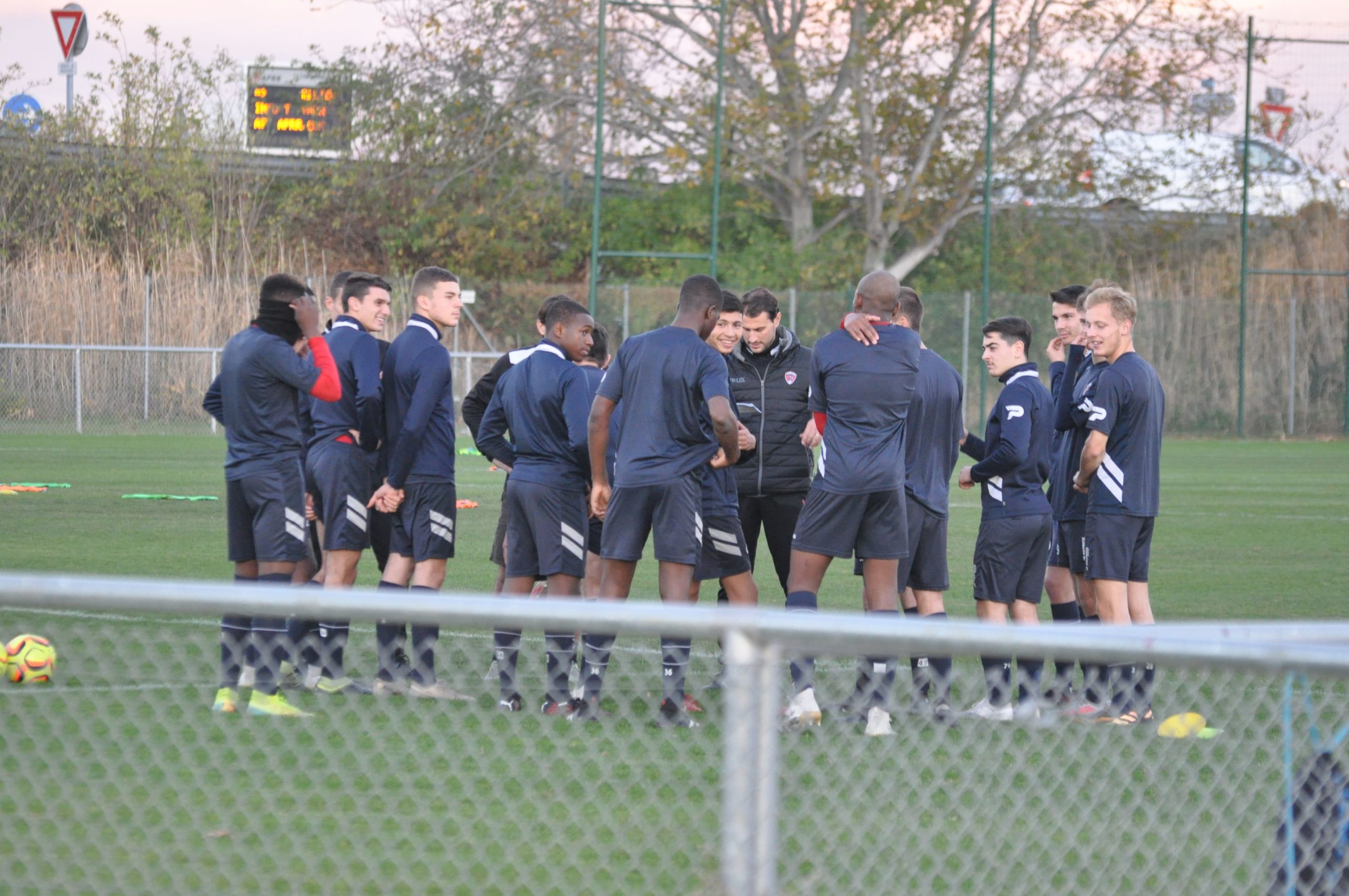 Centre de formation : la séance de jeudi en images
