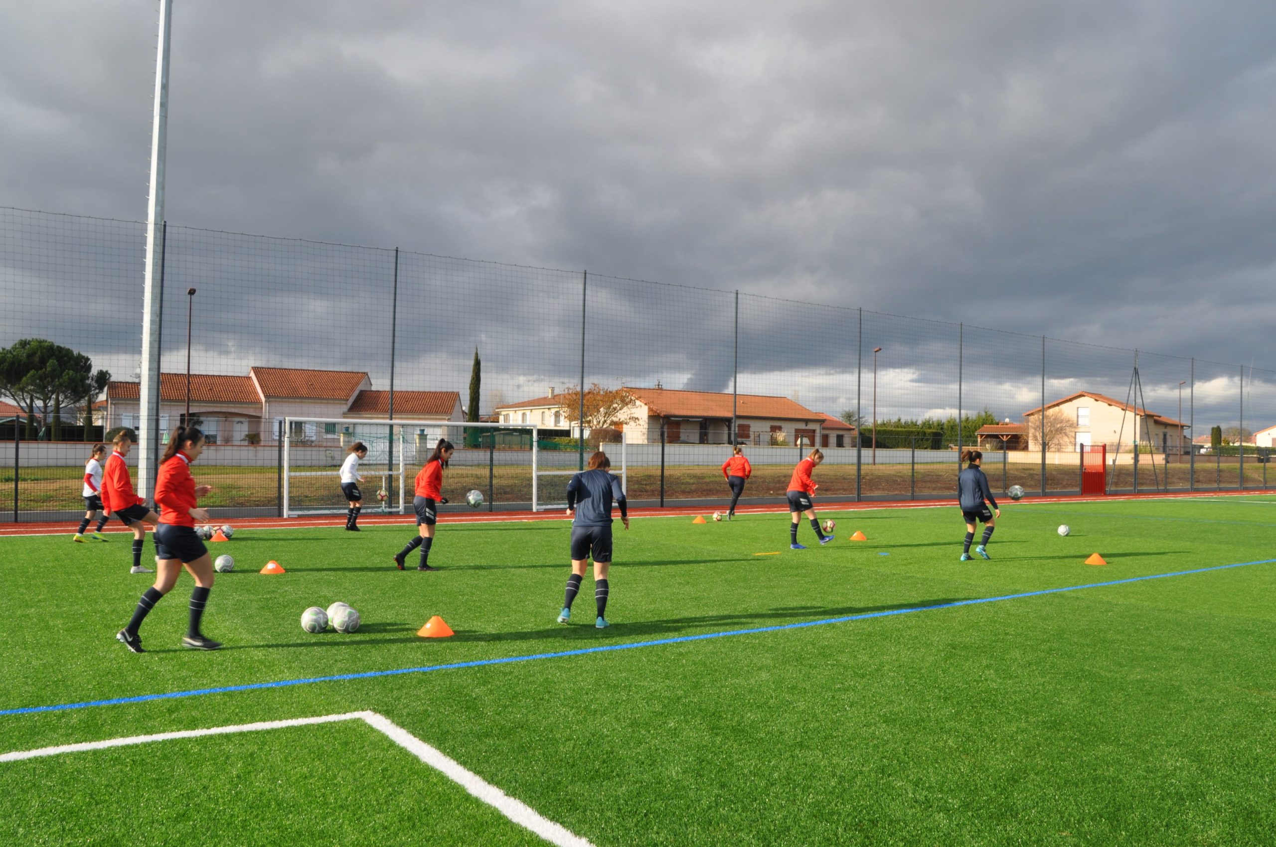 Ilyana bien entourée dimanche dernier