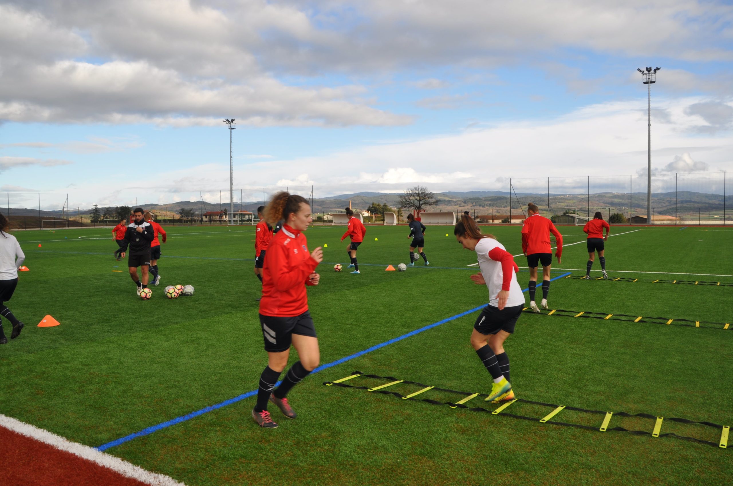 Ilyana bien entourée dimanche dernier