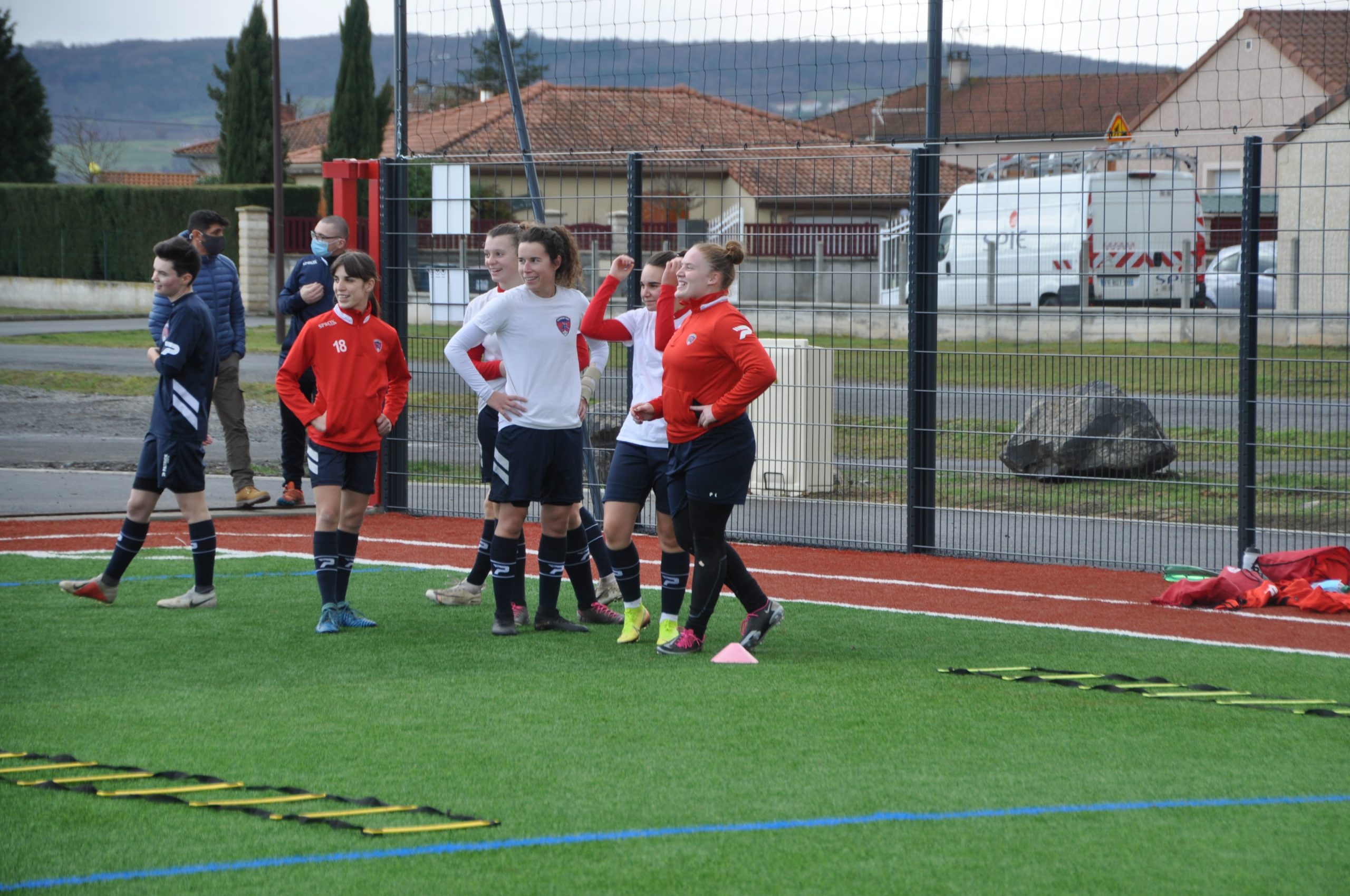 Ilyana bien entourée dimanche dernier