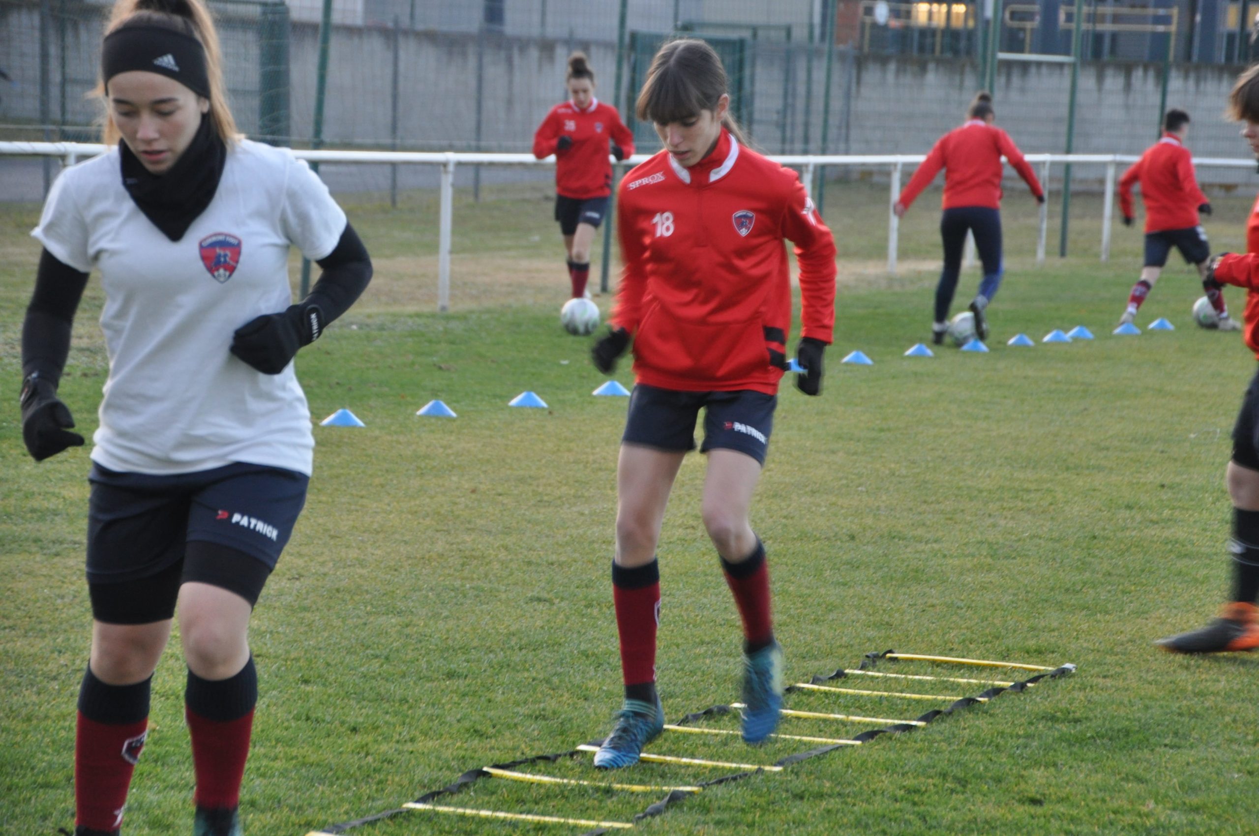 Asso : Séances U15 et U18F du jour en photos