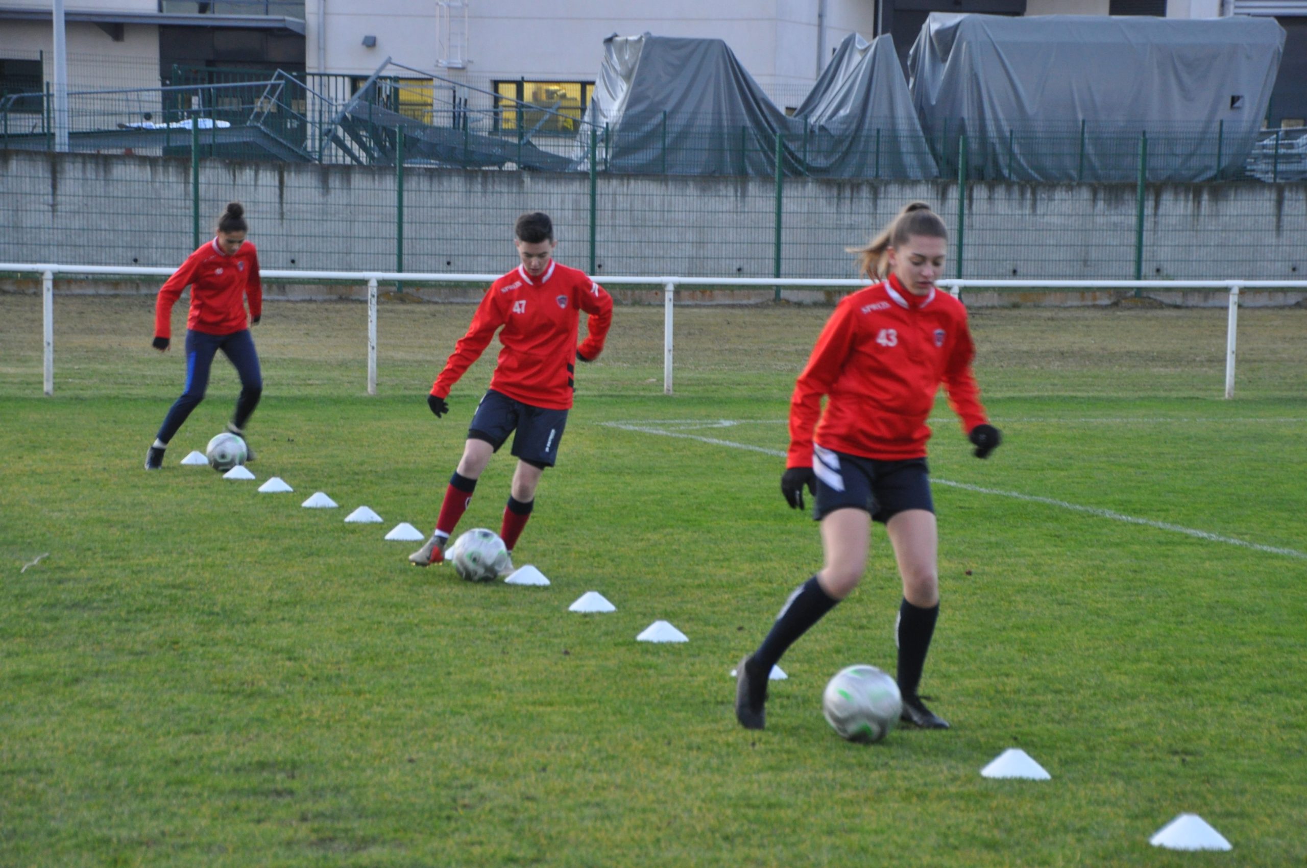 Asso : Séances U15 et U18F du jour en photos