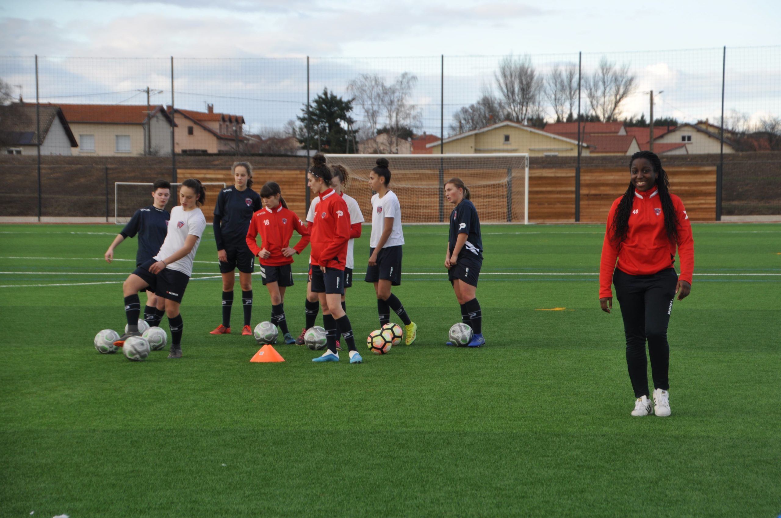 Ilyana bien entourée dimanche dernier