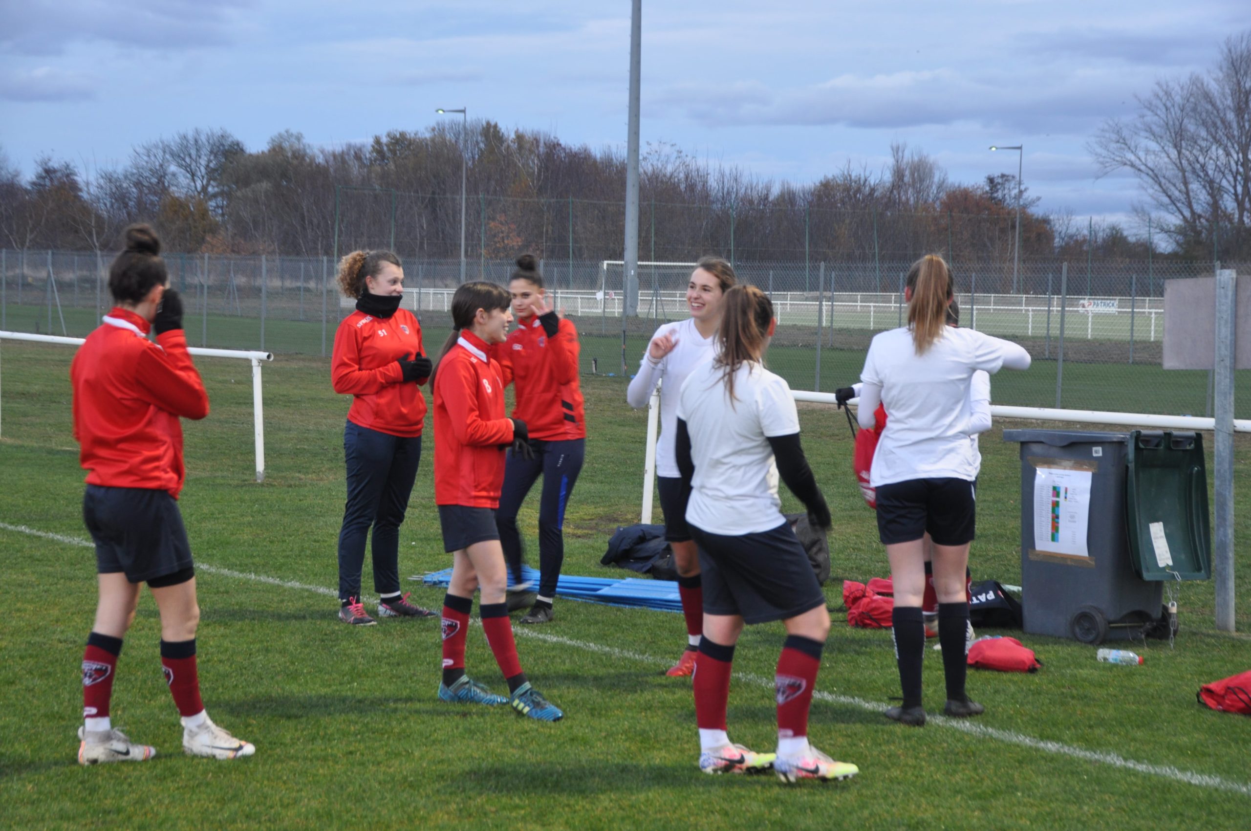 Asso : Séances U15 et U18F du jour en photos