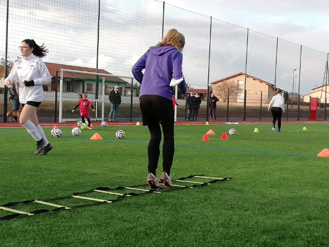 Ilyana bien entourée dimanche dernier