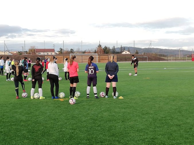 Ilyana bien entourée dimanche dernier